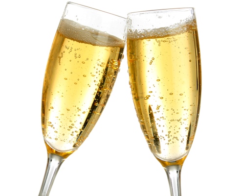 Champagne-glasses