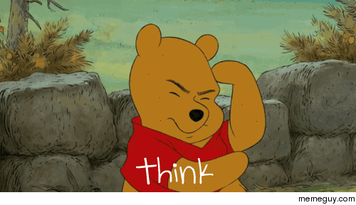 Pooh think think think