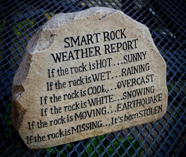 weather rock