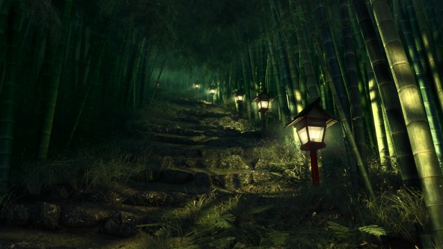 lantern path