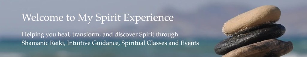 banner from My Spirit Experience website, linked