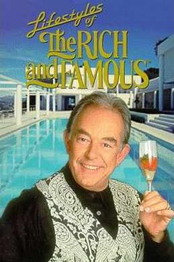 lifestyles of the rich and famous Robin Leach poster