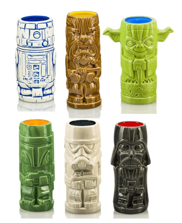 star ward geeki tiki mug set of 6