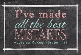 I've made all the best mistakes. Jessica McKeen-Grabell, 26