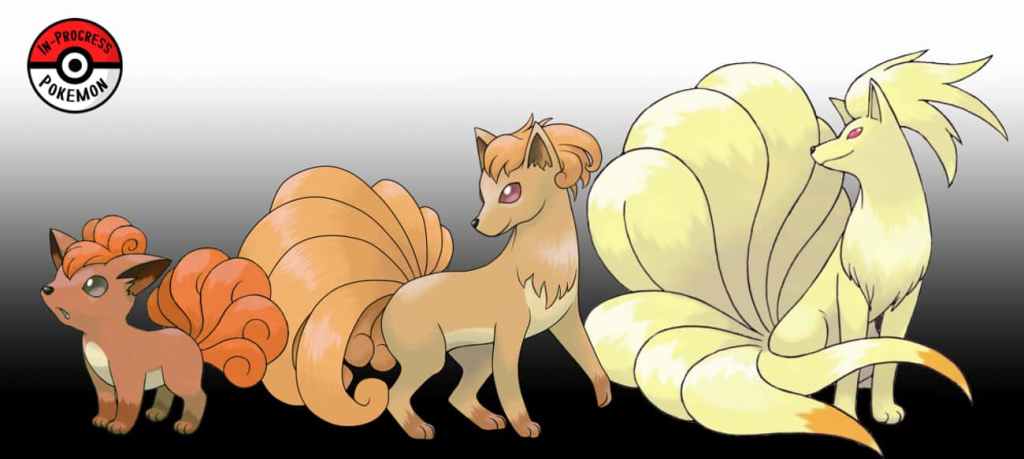 Pokemon character evolution